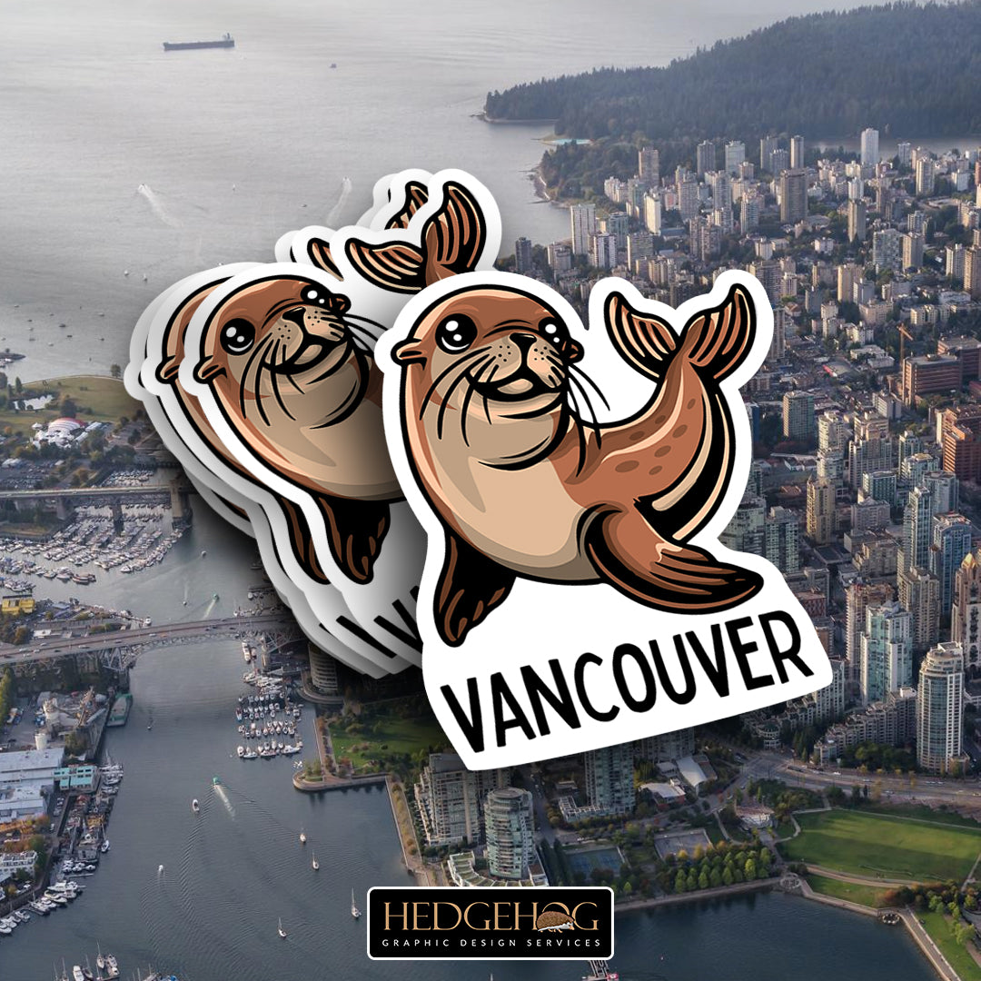 Vancouver Sea Lion Sticker