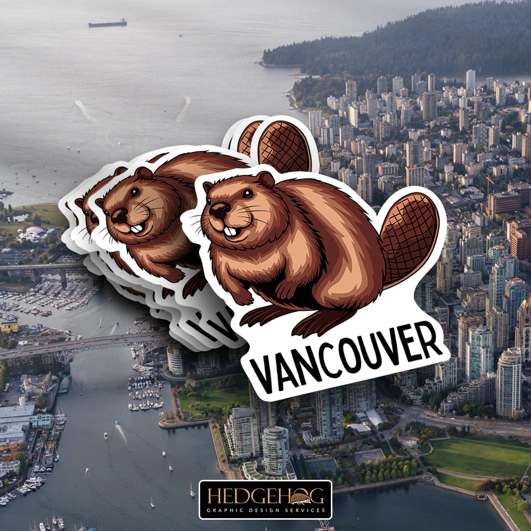 Vancouver Beaver Sticker