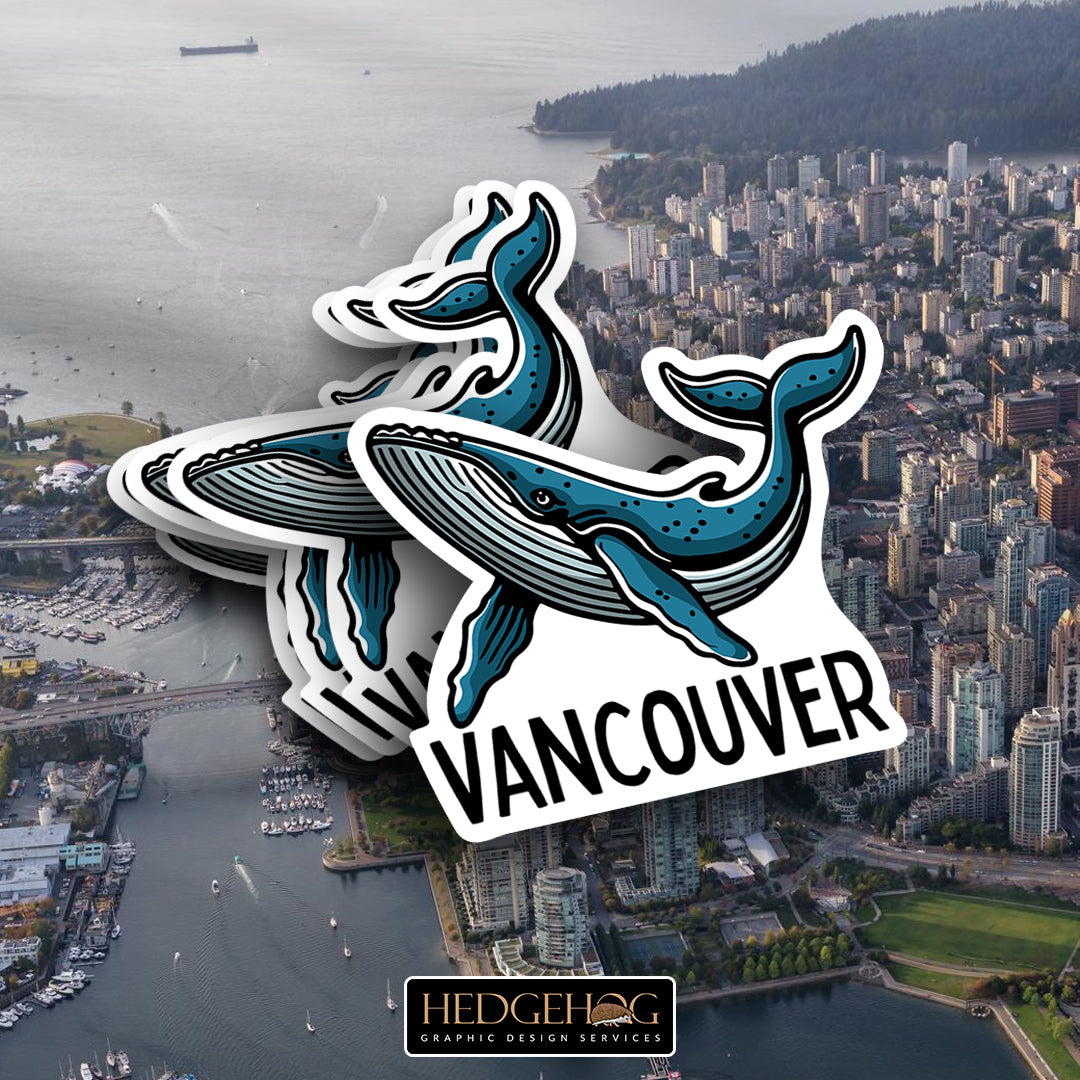 Vancouver Whale Sticker