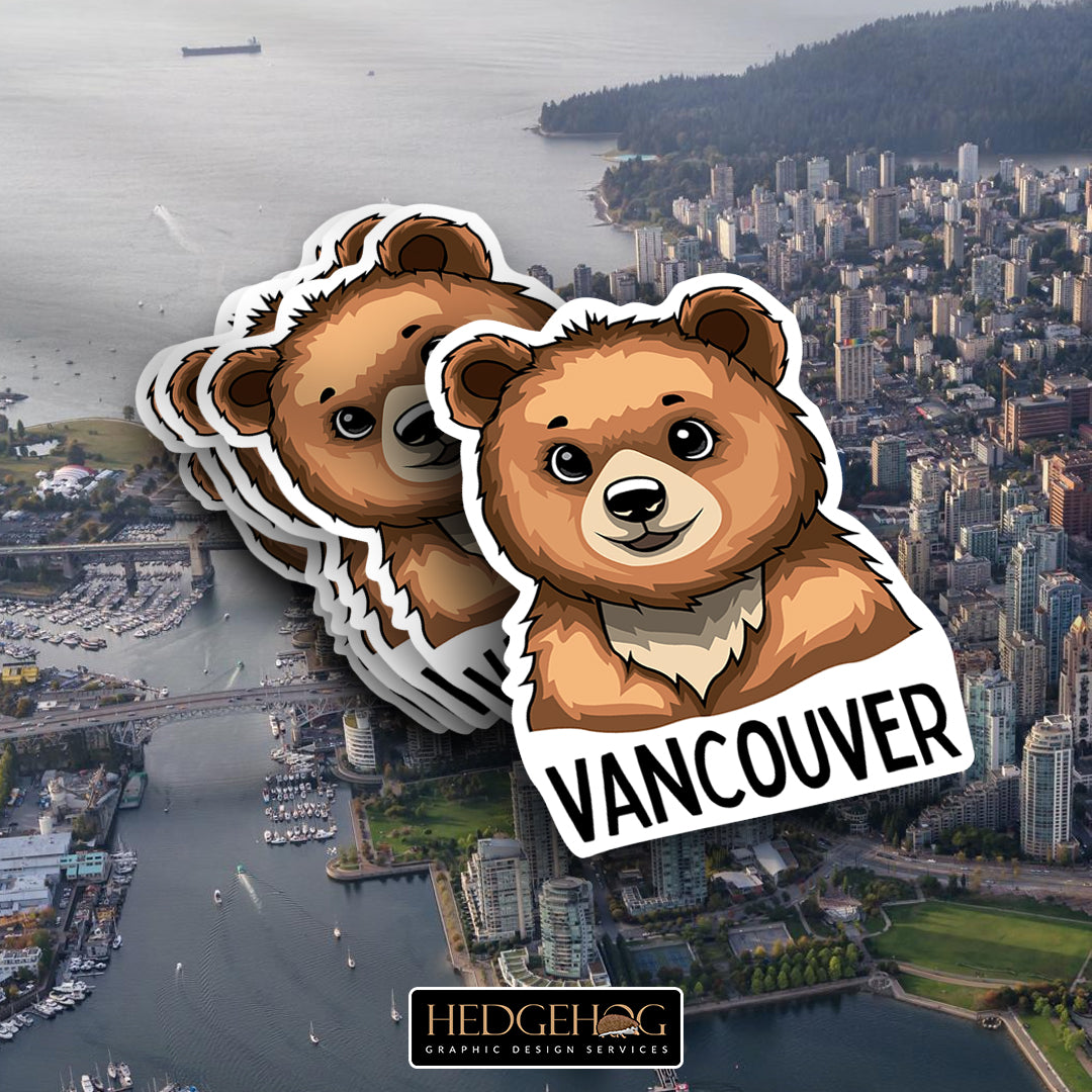 Vancouver Bear Sticker