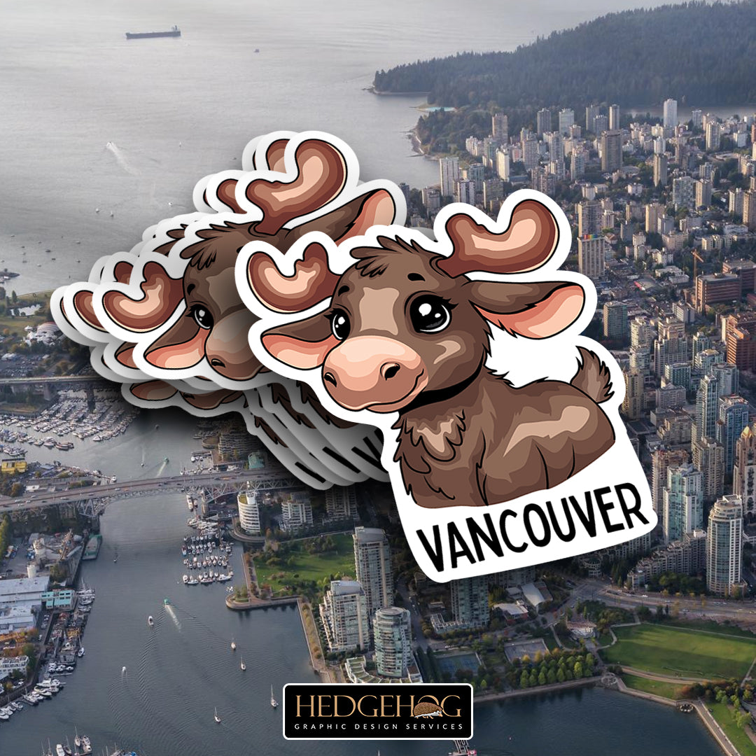 Vancouver Moose Sticker
