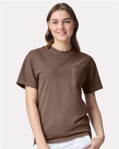 Garment-Dyed Heavyweight Pocket T-Shirt