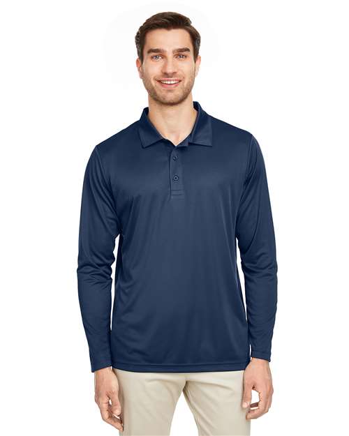 Zone Performance Long Sleeve Polo