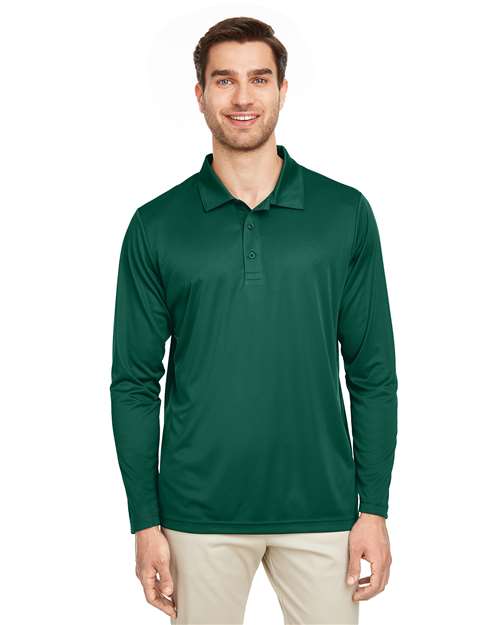 Zone Performance Long Sleeve Polo