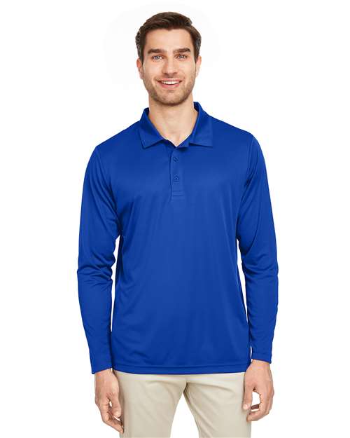 Zone Performance Long Sleeve Polo