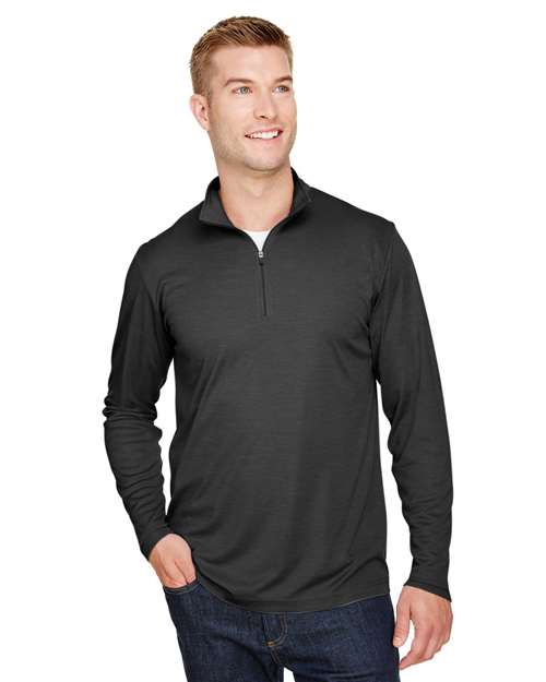 Zone Sonic Heather Performance Quarter-Zip Pullover