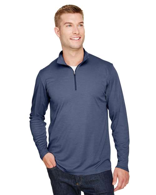 Zone Sonic Heather Performance Quarter-Zip Pullover