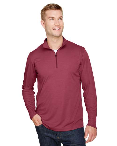 Zone Sonic Heather Performance Quarter-Zip Pullover