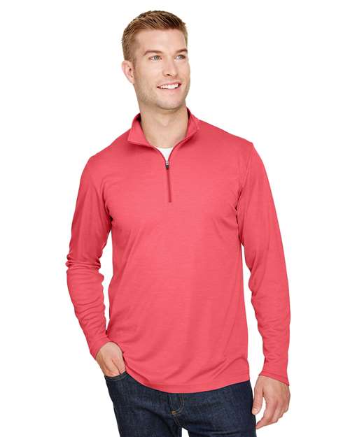 Zone Sonic Heather Performance Quarter-Zip Pullover