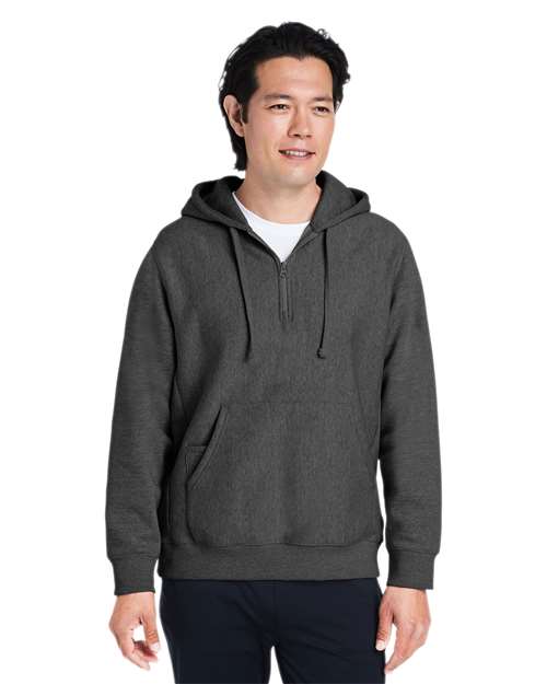 Zone HydroSport™ Heavyweight Quarter-Zip Pullover Hooded Sweatshirt