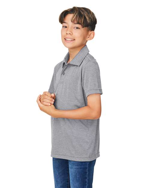 Youth Zone Sonic Heather Performance Polo