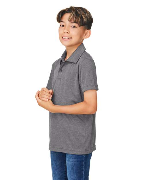 Youth Zone Sonic Heather Performance Polo