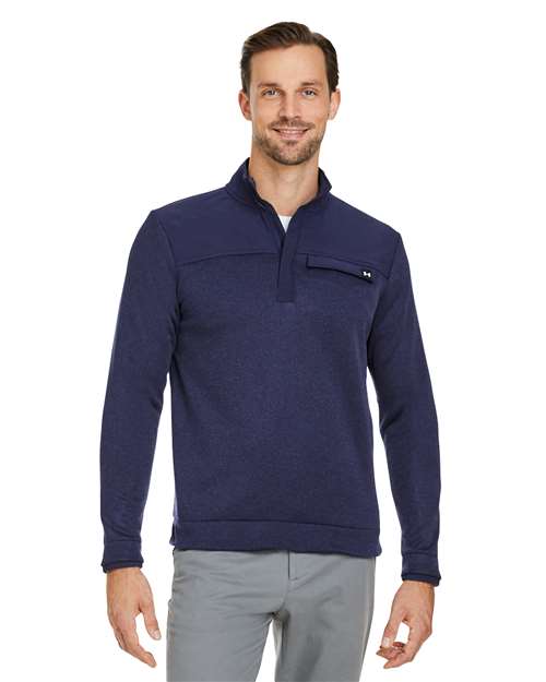 Fleece Quarter Zip Pullover Sweatshirt