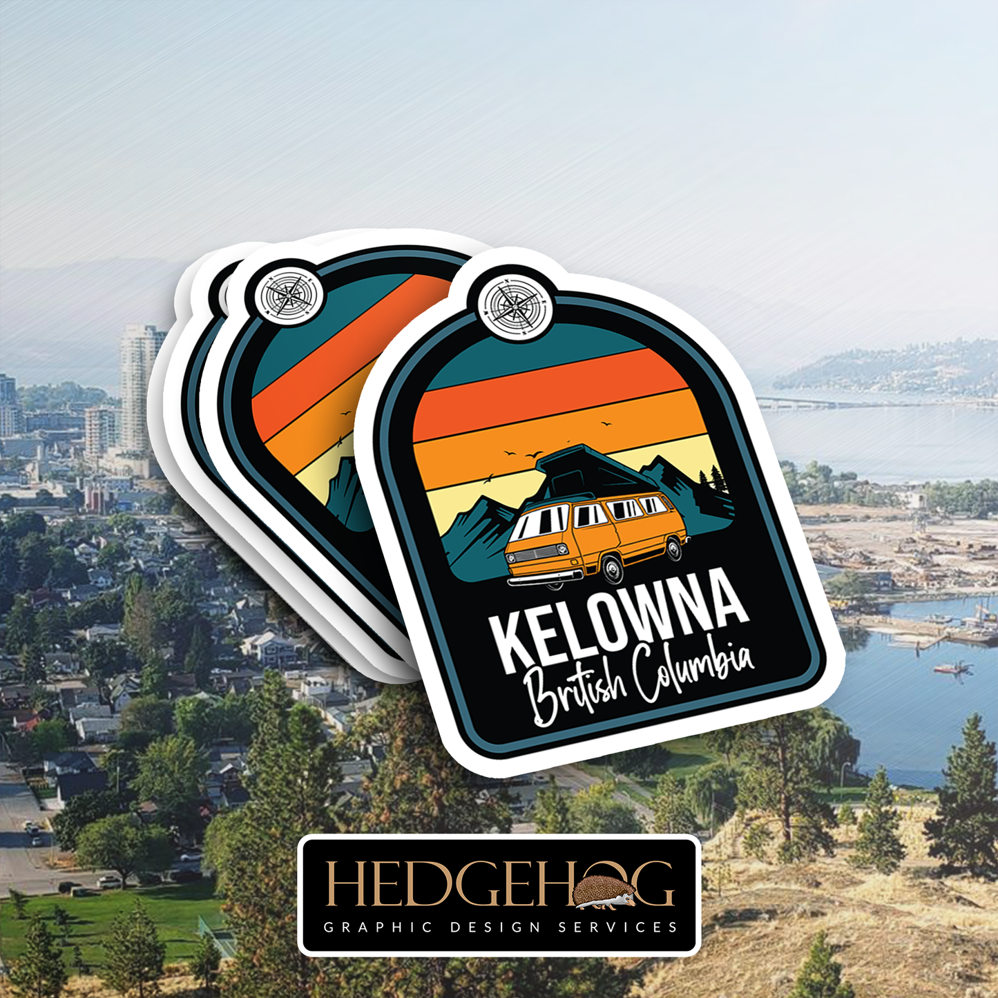Kelowna Volkswagen Bus (Pack of 25)