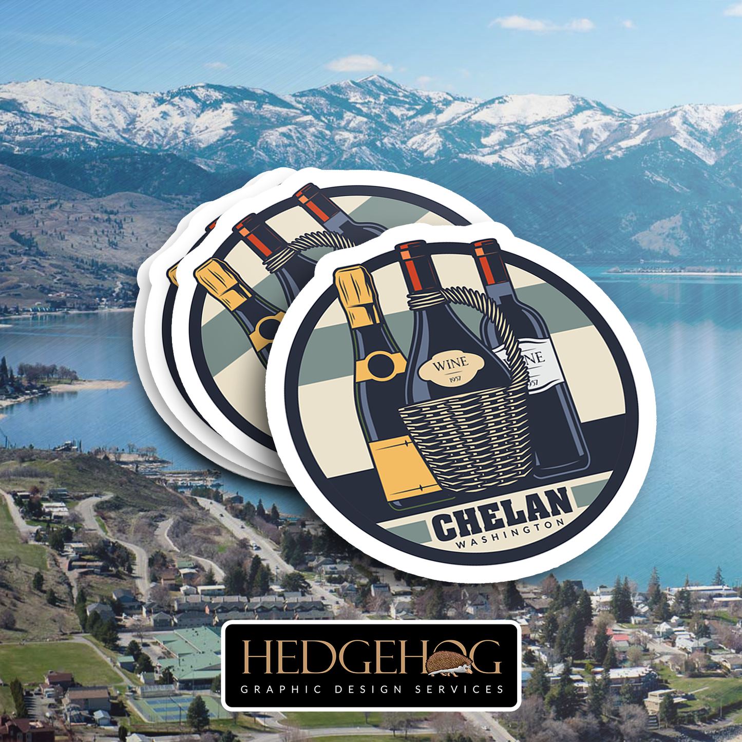 Chelan Sticker 15 (Pack of 25)