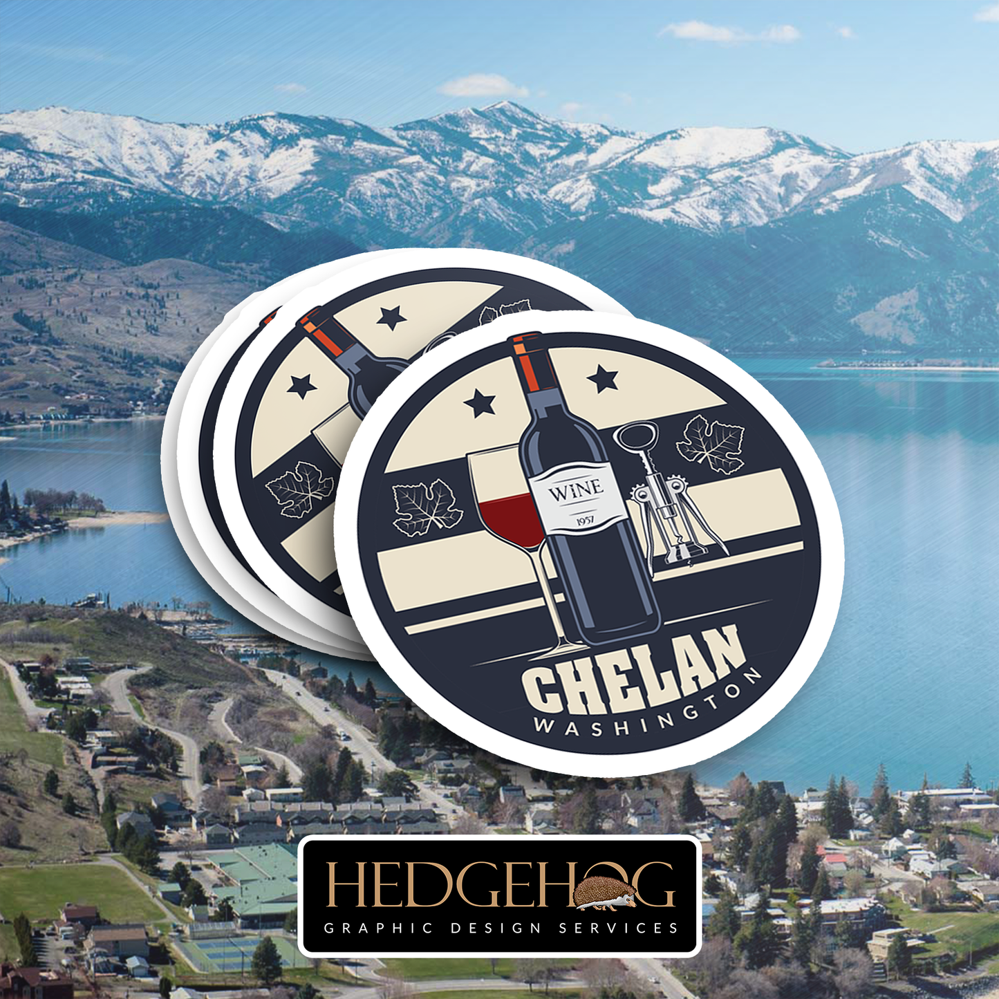 Chelan Sticker 17 (Pack of 25)
