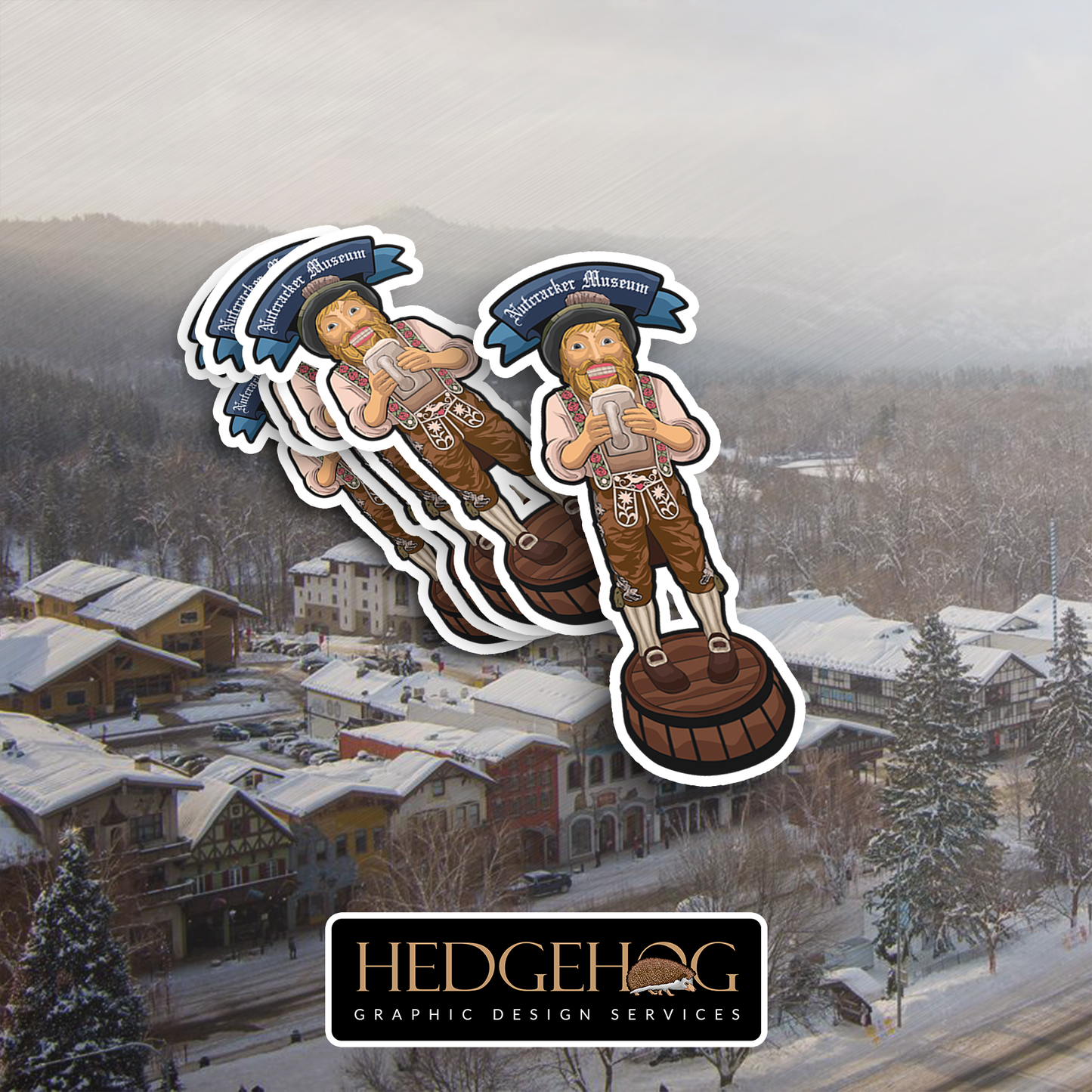 Leavenworth Sticker 1 (Pack of 25)