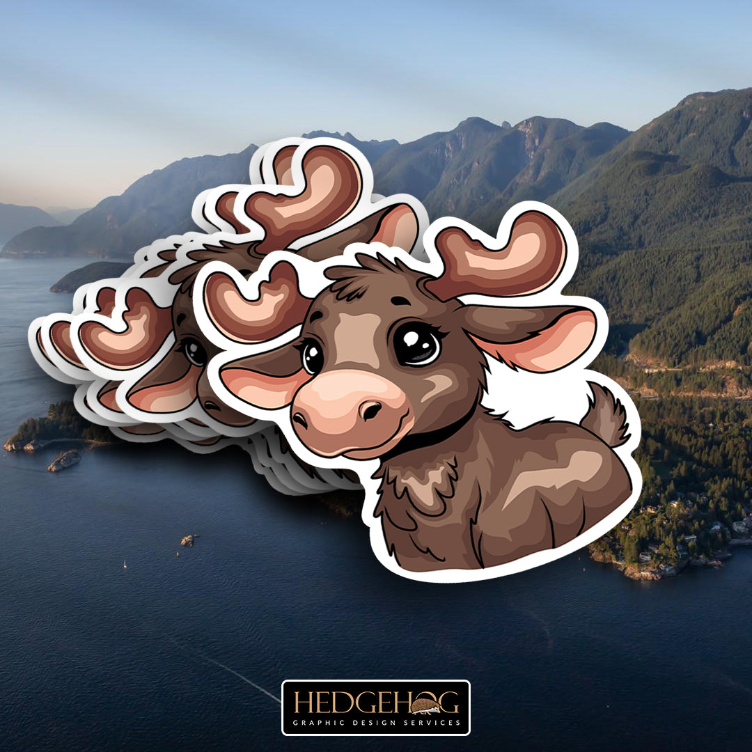 Vancouver Moose Sticker (No Text)