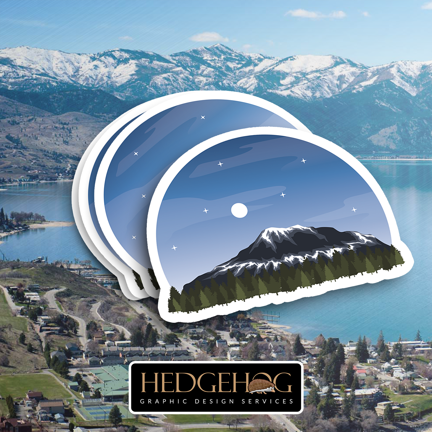 Chelan Sticker 3 (Pack of 25)