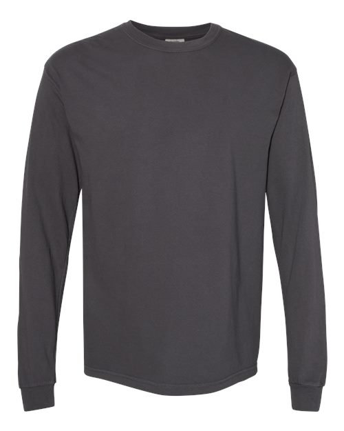 Garment-Dyed Heavyweight Long Sleeve T-Shirt