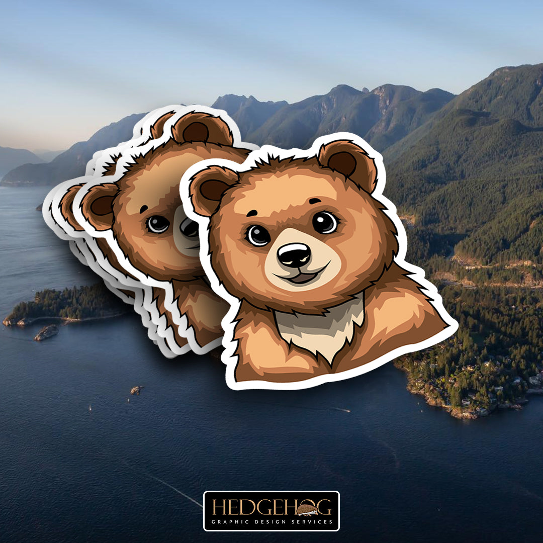 Vancouver Bear Sticker (No Text)