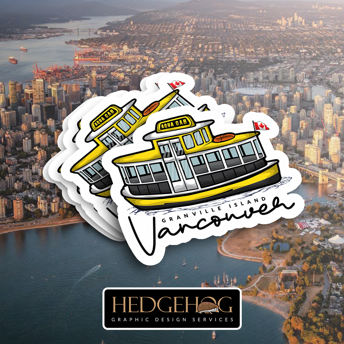 Vancouver Aquabus Taxi (Pack of 25)