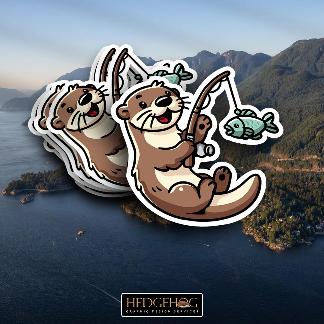 Vancouver Otter Sticker (No Text)