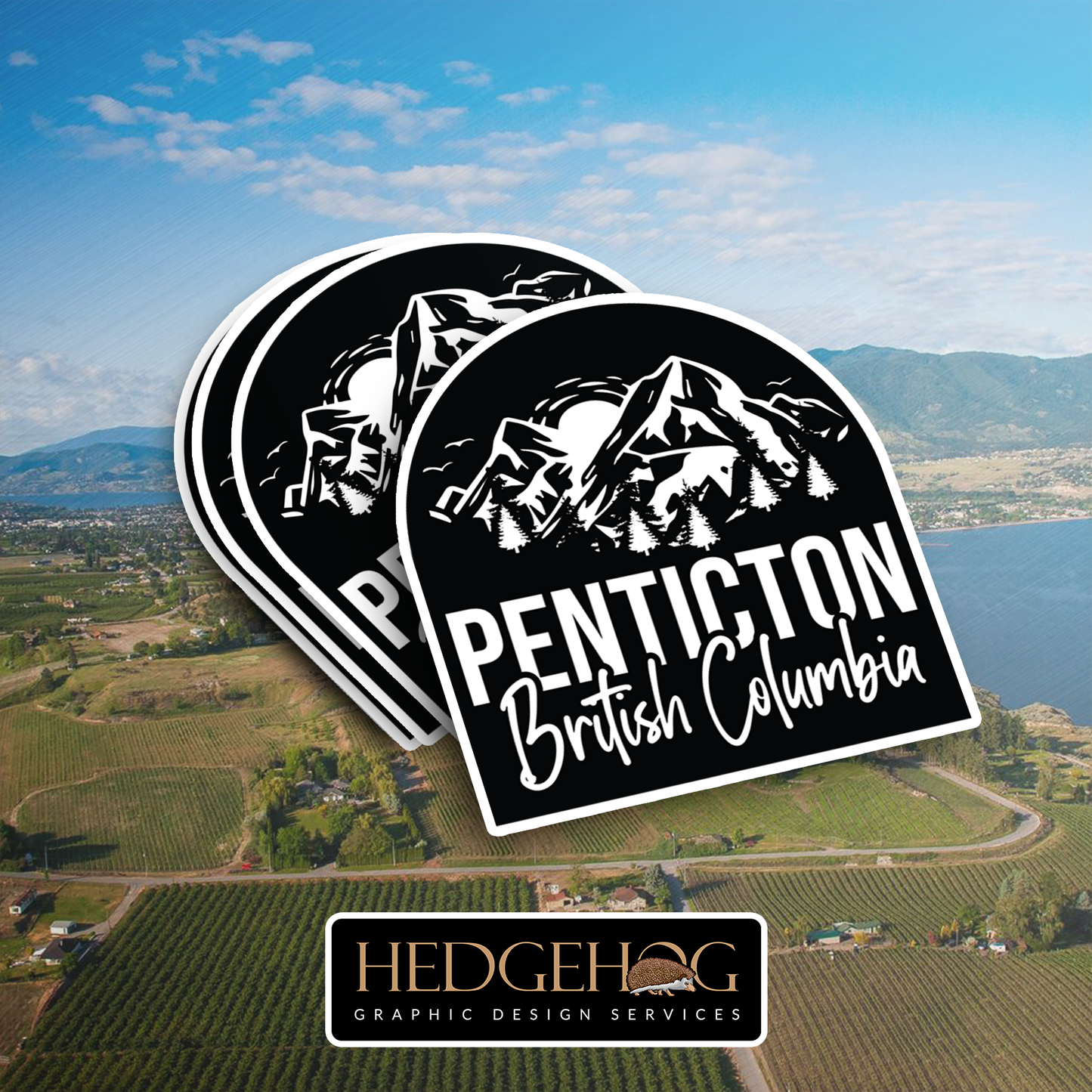 Penticton Mountains (Pack of 25)