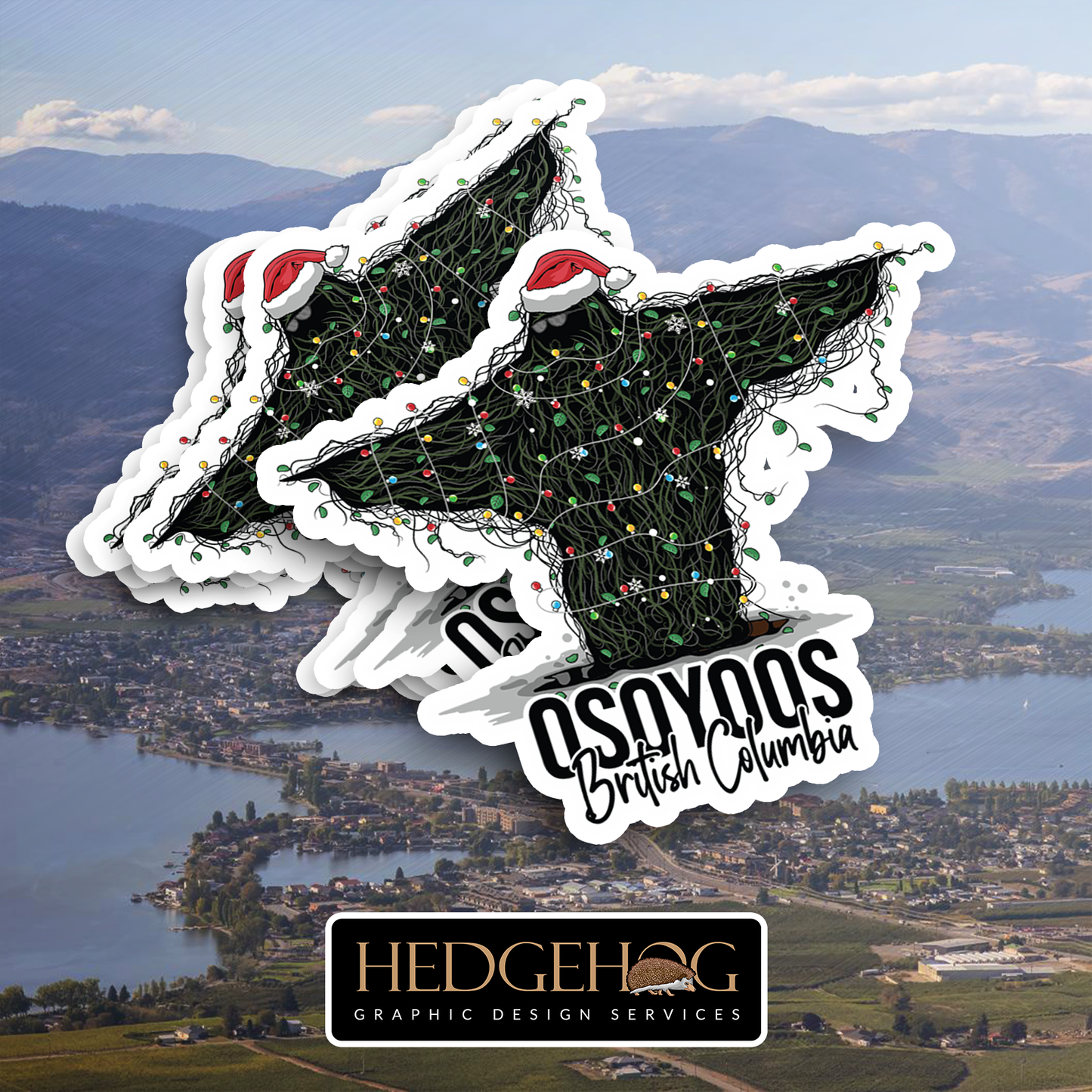 Osoyoos Vine Monster Christmas (Pack of 25)