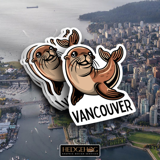 Vancouver Sea Lion Sticker