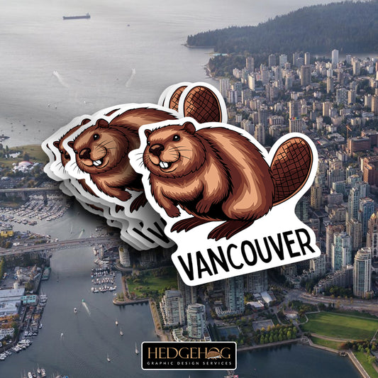 Vancouver Beaver Sticker