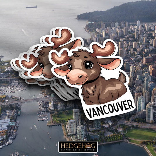 Vancouver Moose Sticker