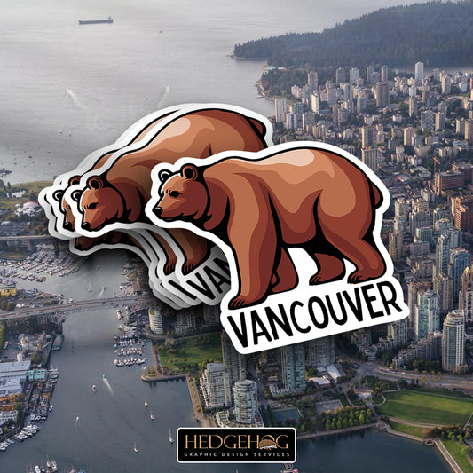Vancouver Grizzly Sticker