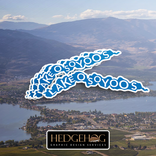 Osoyoos Lake Shape (Pack of 25)