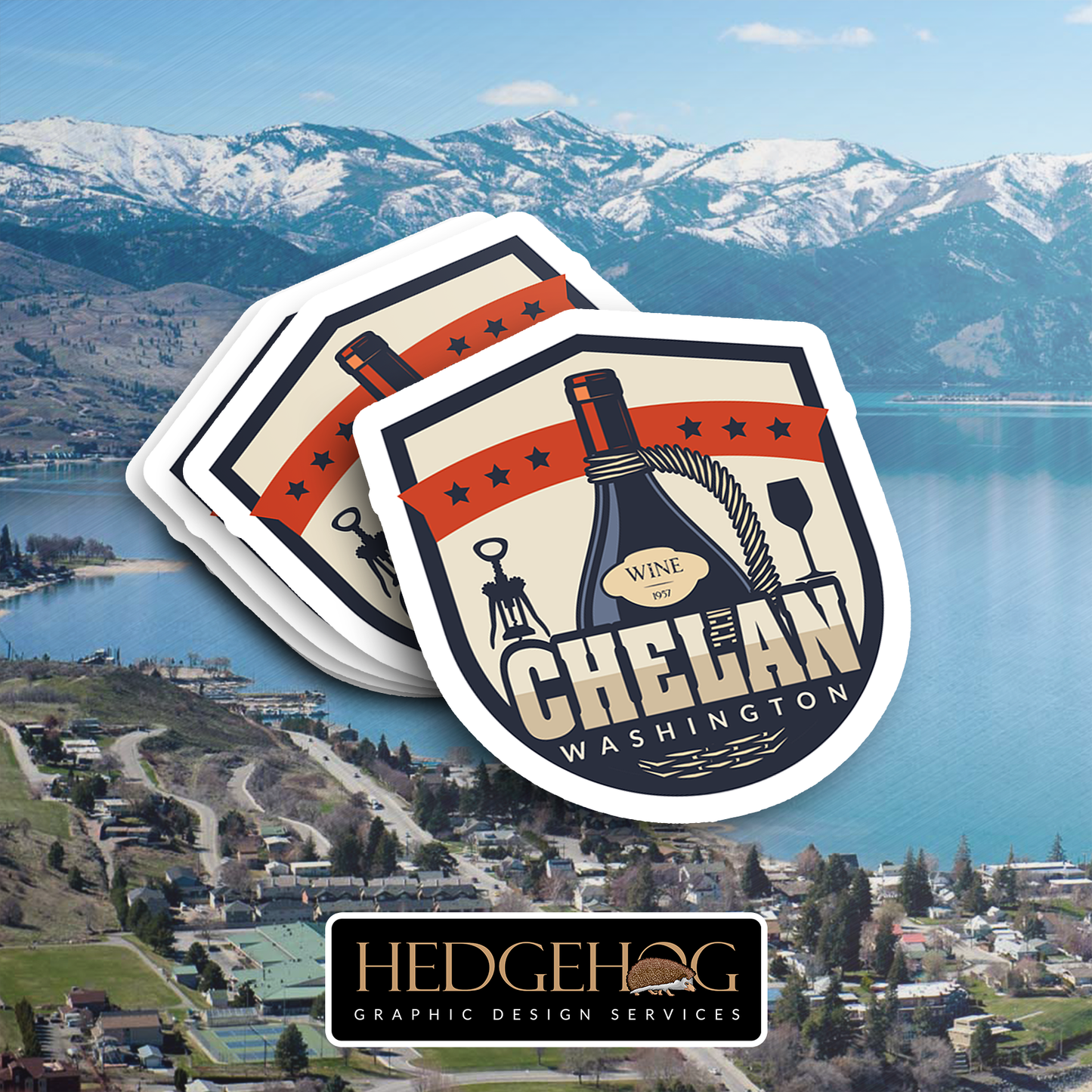 Chelan Sticker 14 (Pack of 25)