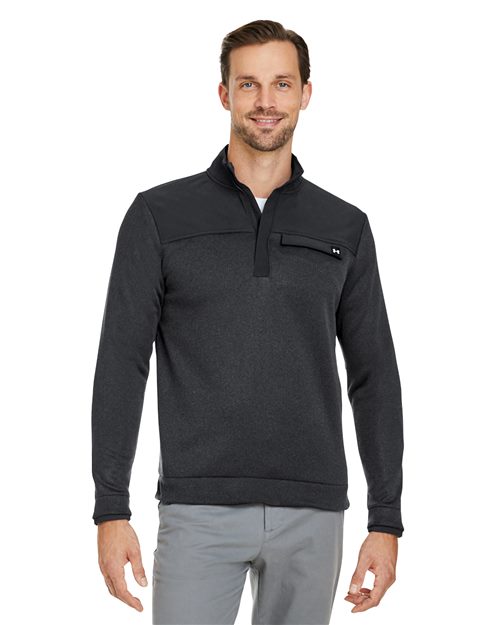 Fleece Quarter Zip Pullover Sweatshirt