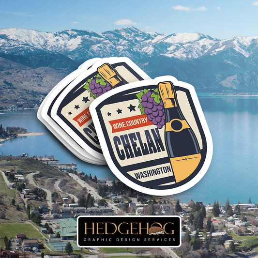 Chelan Sticker 18 (Pack of 25)