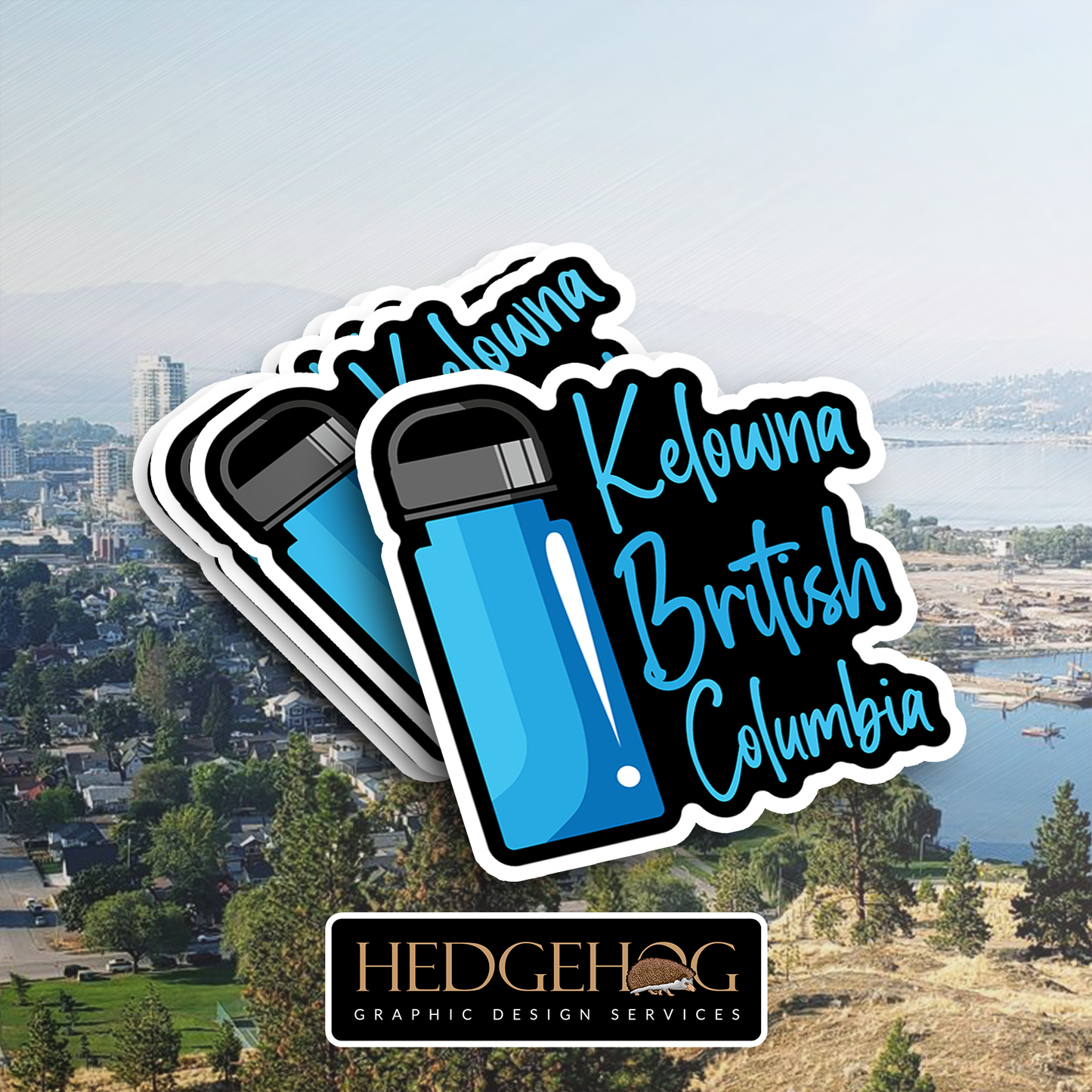 Kelowna Water Bottle (Pack of 25)