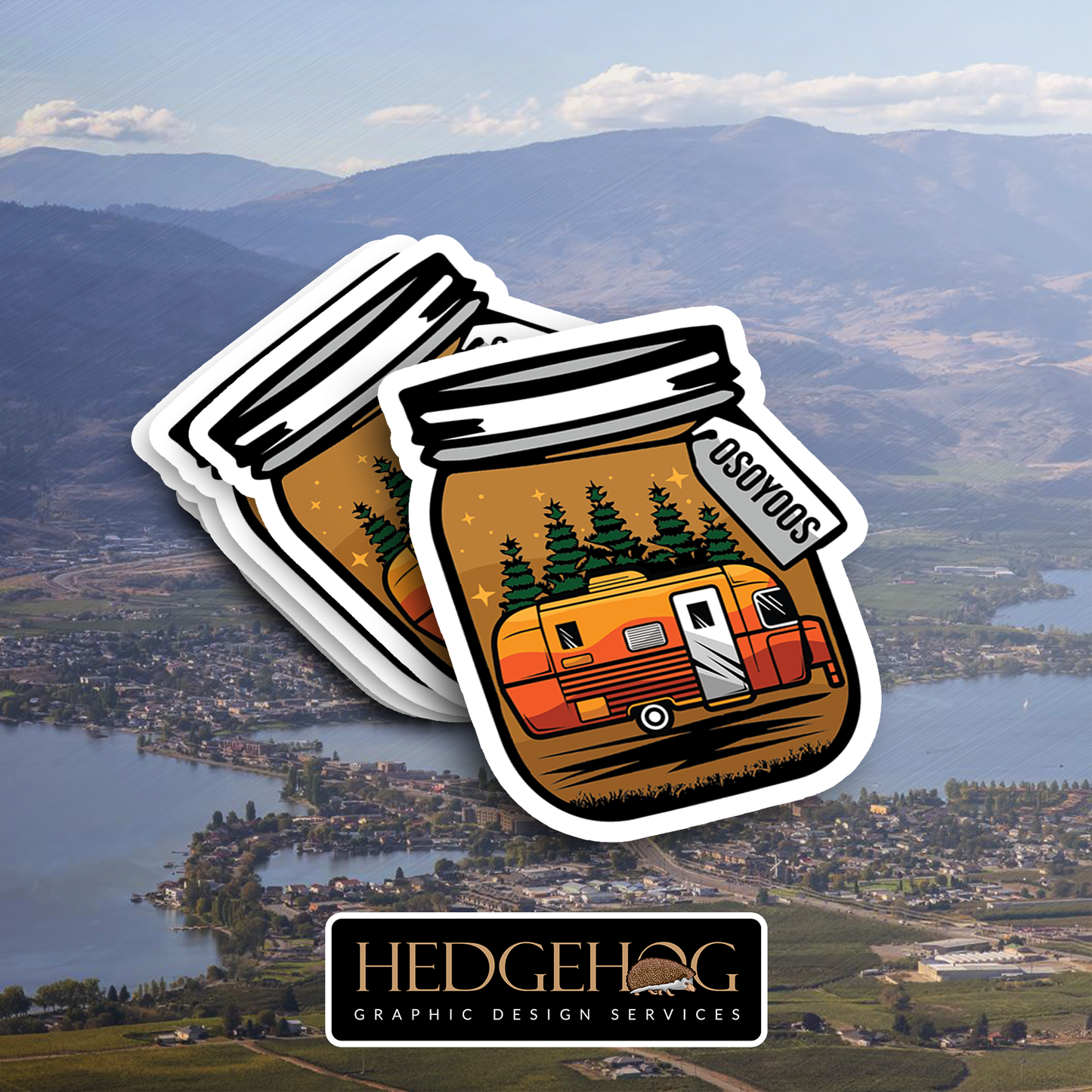 Osoyoos Camping Jar (Pack of 25)