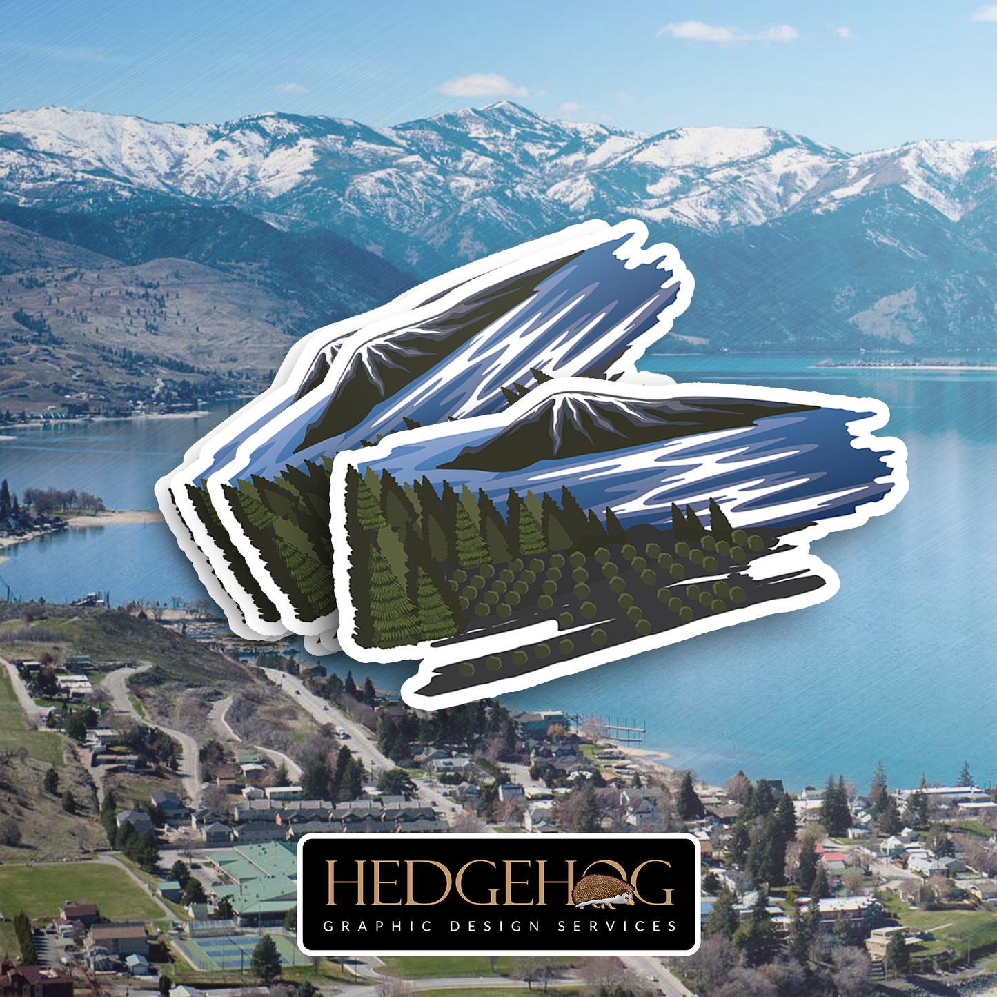 Chelan Sticker 4 (Pack of 25)