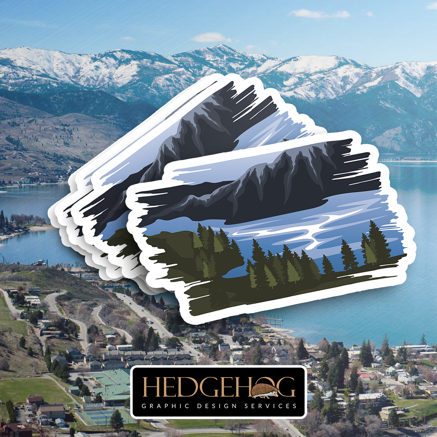 Chelan Sticker 5 (Pack of 25)