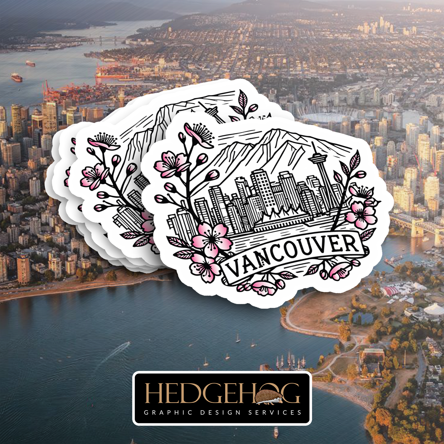 Vancouver Downtown Cherry Leaves (Pack of 25)