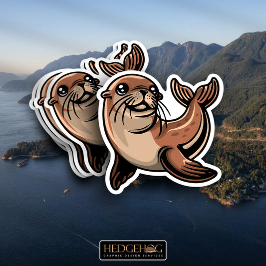 Vancouver Sea Lion Sticker (No Text)