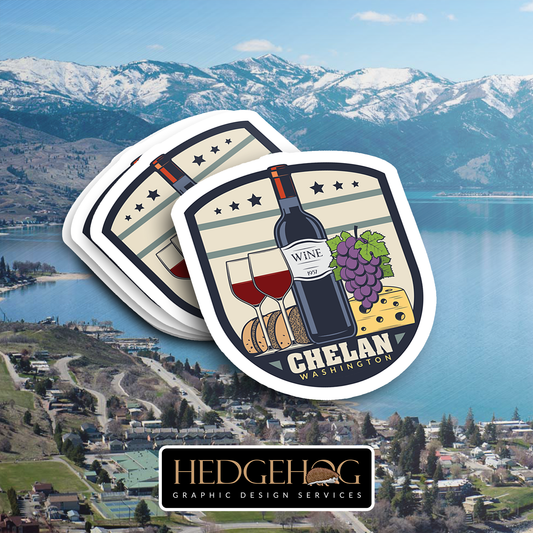 Chelan Sticker 9 (Pack of 25)