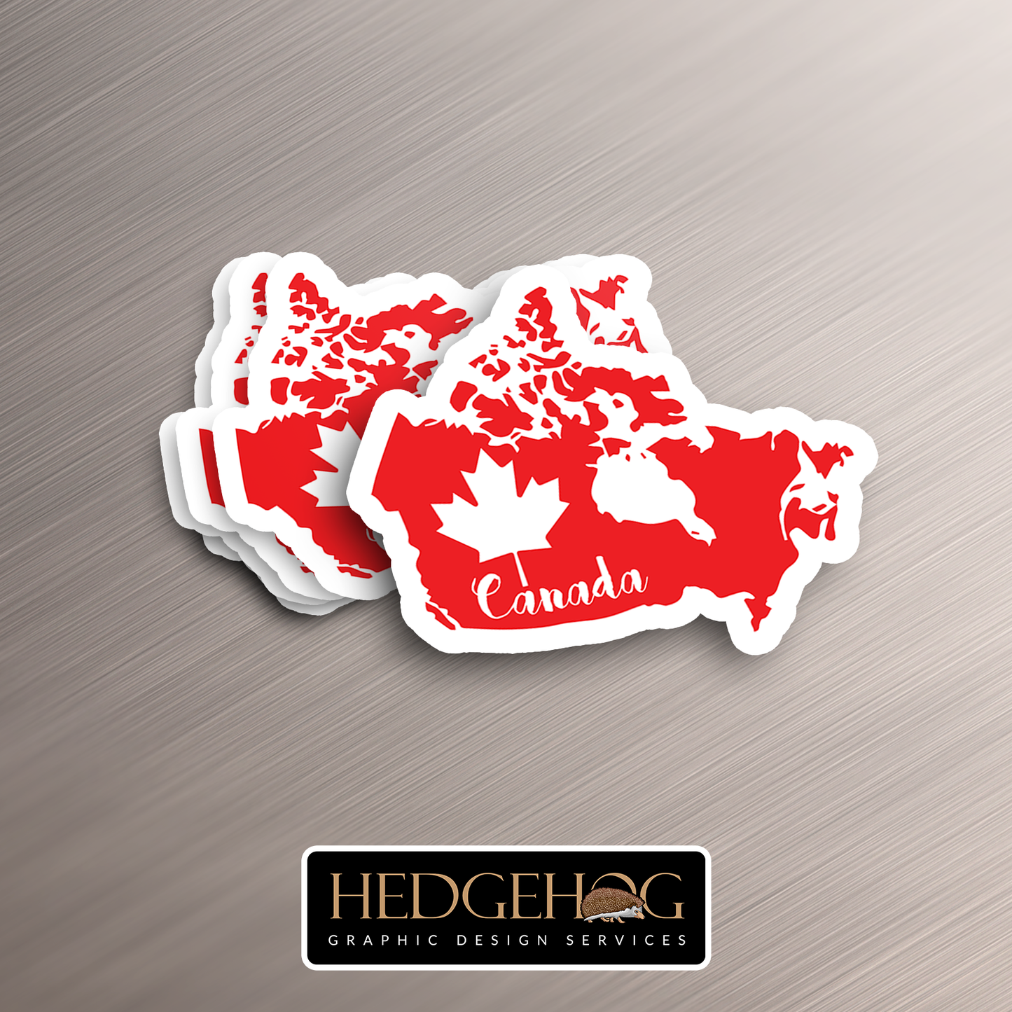 Canada Shape with Heart (Pack of 25)