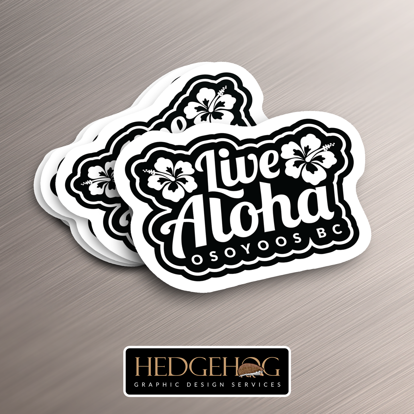 Live Aloha Sticker 9 (Pack of 50)